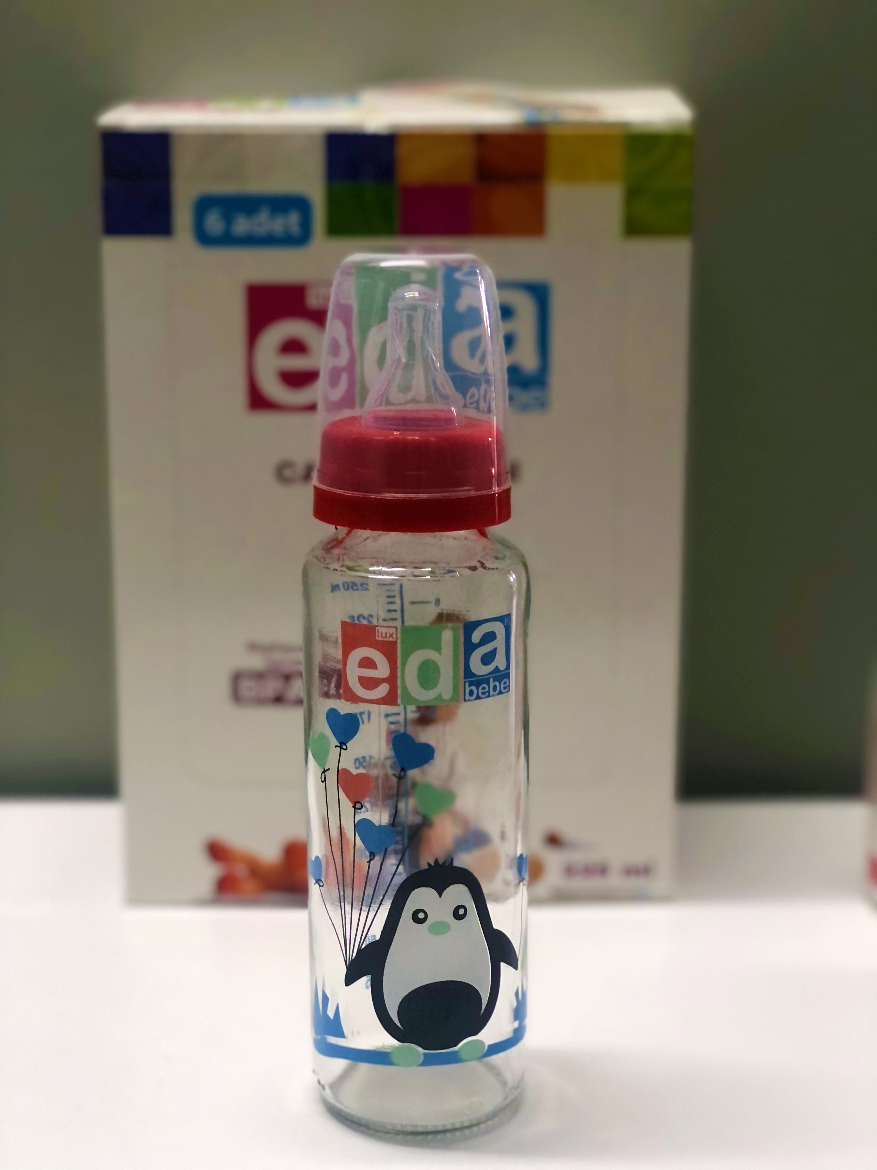 EDA CAM BİBERON 225ML PK:6